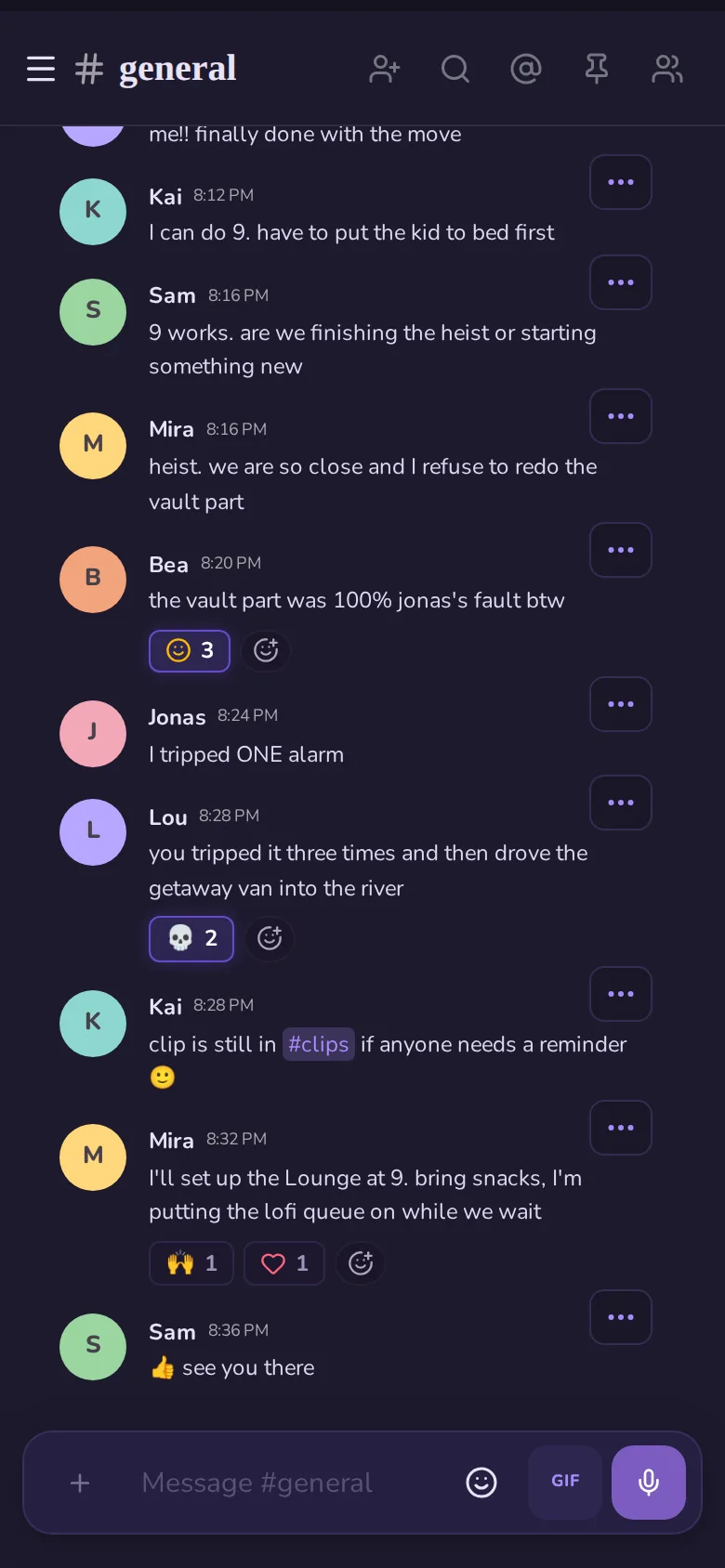Hoffle on a phone